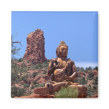 Amitabha Stupa och Peace Park Sedona Photo Magnet