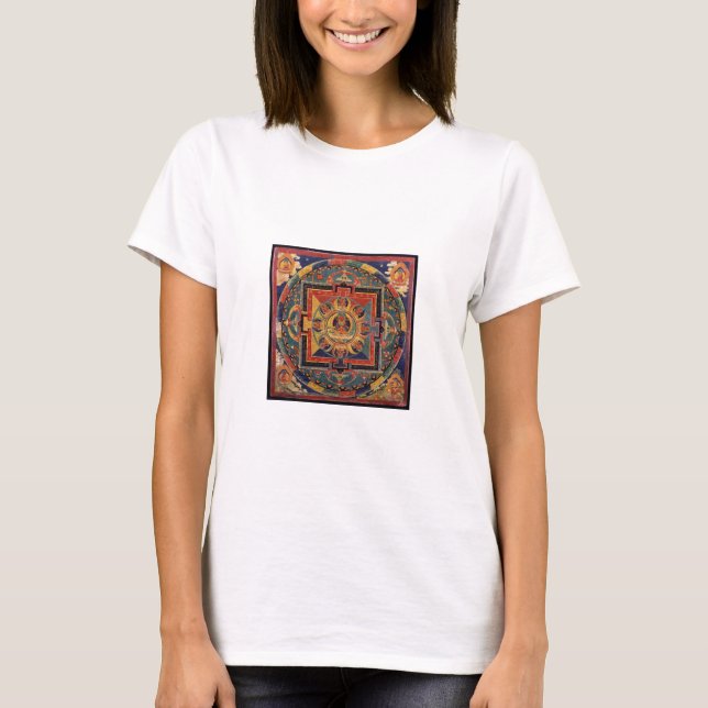 Amitayus Mandala T-shirt (Framsida)