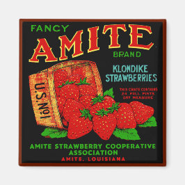 Amite Klondike Strawbär Magnet