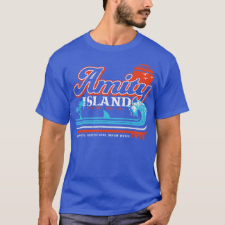 Amity Island Retro Universal UCS LLC T Shirt