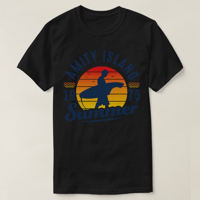 Amity Island Summer 0f 75 Universal UCS LLC T Shirt (Design framsida)