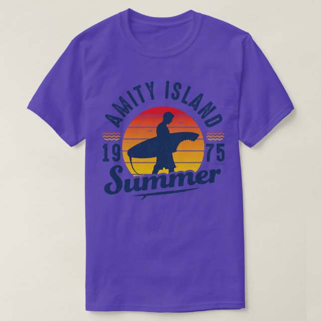 Amity Island Summer 0f 75 Universal UCS LLC T Shirt (Design framsida)