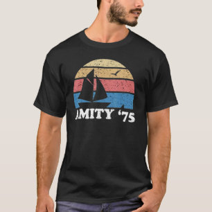Amity- Sommaren av Underbar vit haj-ikhönsklass T Shirt