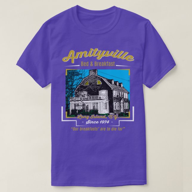 Amityville Bed Breakfast T Shirt (Design framsida)