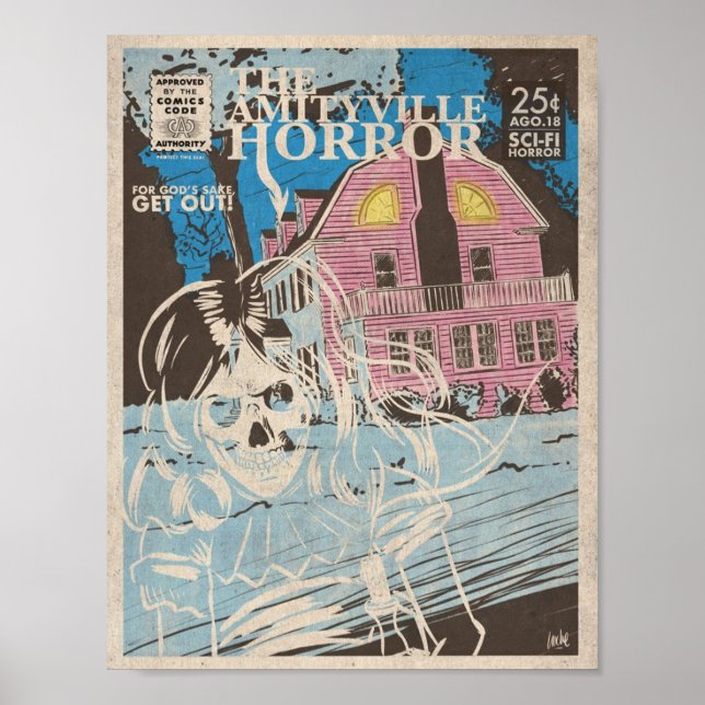 Amityville Horror Movie Poster (Framsidan)