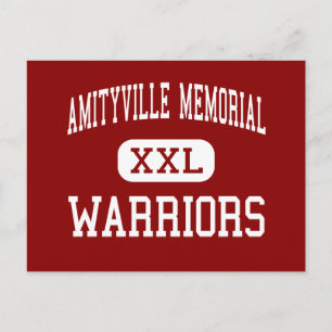 Amityville Memorial - Warriors - High - Amityville Vykort