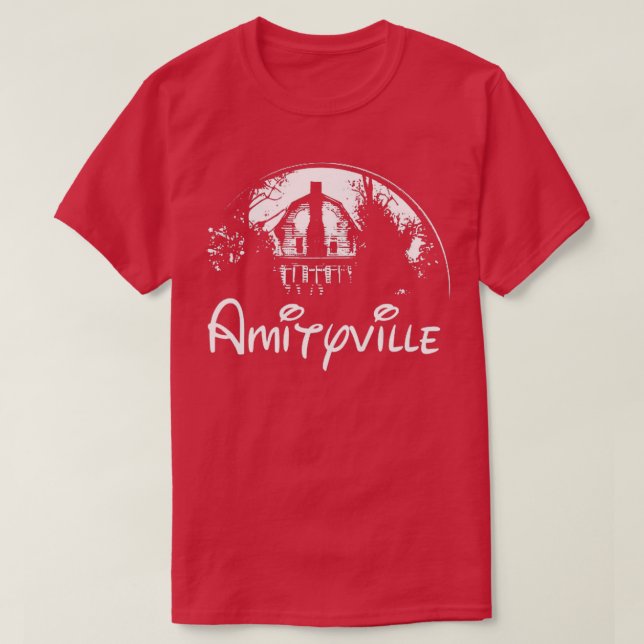Amityville Unisex Horror Movies T Shirt (Design framsida)
