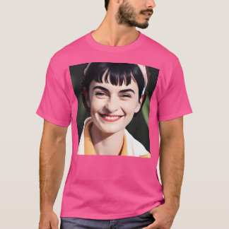Amlie Poulain - Fransk Cinema Art T Shirt