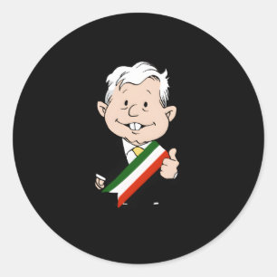 Amlo Amlito Ni Nr Vamos A Dejar Ni No Vamos A Ra Runt Klistermärke