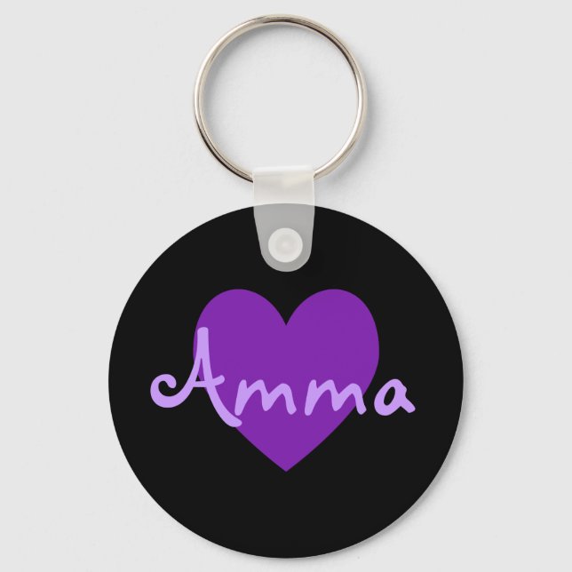 Amma vid Lila Nyckelring (Framsida)