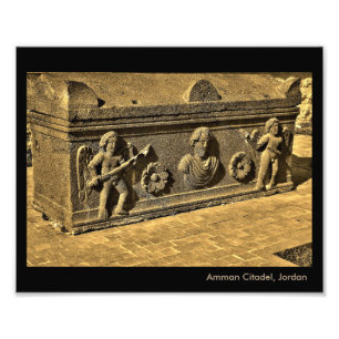 Amman Citadel Coffin Fototryck