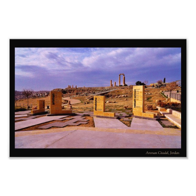 Amman Citadel Fototryck (Framsidan)