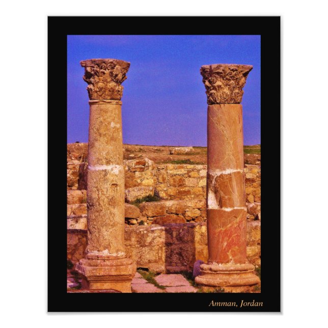 Amman Citadel Fototryck (Framsidan)