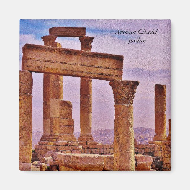 Amman Citadel Magnet (Framsidan)