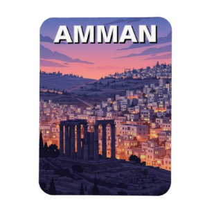 Amman Jordan Resa Magnet