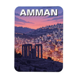 Amman Jordan Travel Magnet