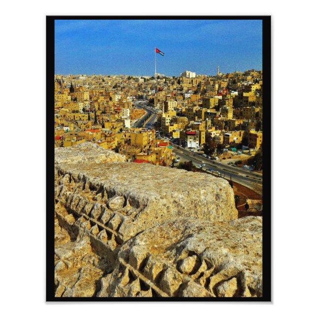 Amman, Jordanien Fototryck (Framsidan)