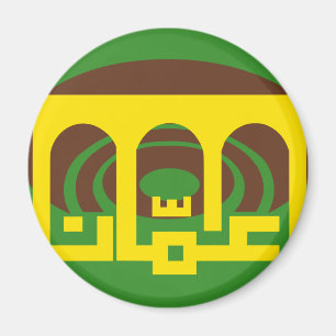 Amman Jordanien, Jordanienflagga Magnet