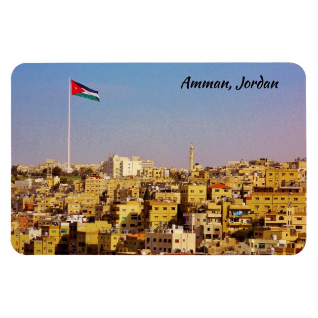 Amman, Jordanien Magnet (Horisontell)