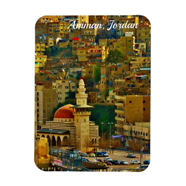 Amman, Jordanien Magnet (Vertikal)