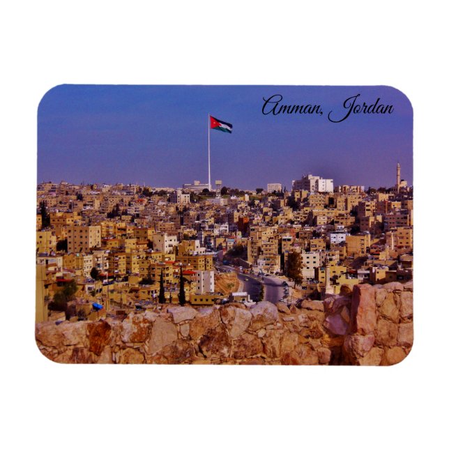 Amman, Jordanien Magnet (Horisontell)