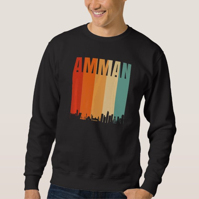 Amman Siluett   Lång Ärmad Tröja (Framsida)