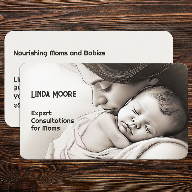 Ammande konsult visitkort (Breastfeeding Consultant Business Cards)