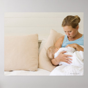 Ammande kvinnor i baby poster