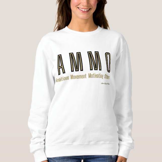 Ammo Apparel USA Acronym Womans sötskjorta T Shirt (Framsida)