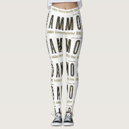 Ammo Apparel USA Acronym Womans's Leggings