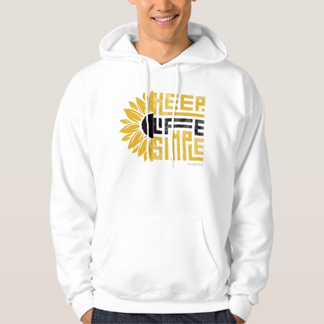 Ammo Apparel USA Behålla Life Simple Manar Hoodie (Framsida)
