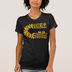 Ammo Apparel USA Behålla Life Simple Womans T-Shir T Shirt