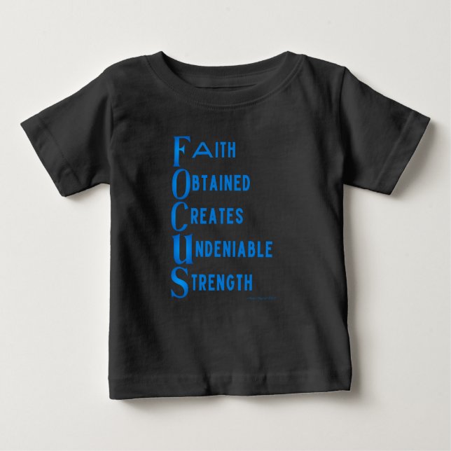 Ammo Apparel USA Focus Acronym Baby T-Shirt (Framsida)