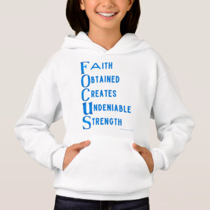 Ammo Apparel USA Focus Acronym Girl's Hoodie T Shirt