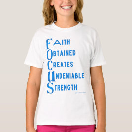 Ammo Apparel USA Focus Acronym Girl's T-Shirt