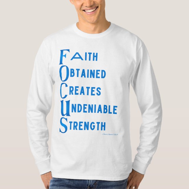 AMMO Apparel USA Focus Acronym Manar Långärmad T Shirt (Framsida)