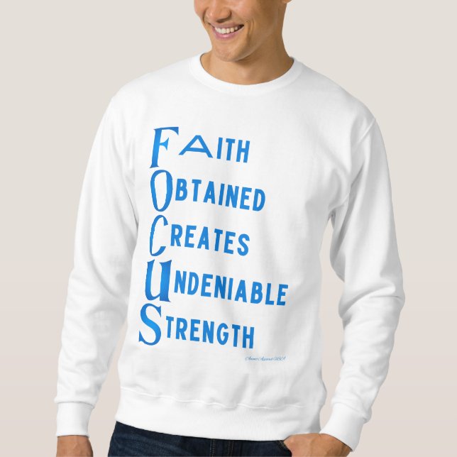 Ammo Apparel USA Focus Acronym Manar Sweatshirt (Framsida)