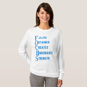 AMMO Apparel USA Focus Acronym Womans Långärmad T Shirt
