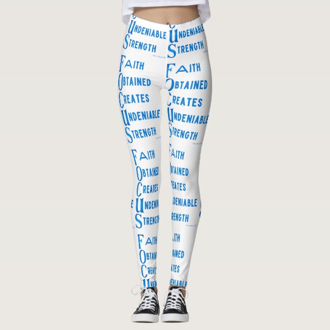 Ammo Apparel USA Focus Acronym Womans Leggings (Framsida)