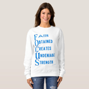 Ammo Apparel USA Focus Acronym Womans Sweatshirt T Shirt