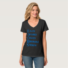 Ammo Apparel USA Focus Acronym Womans V T-Shirt
