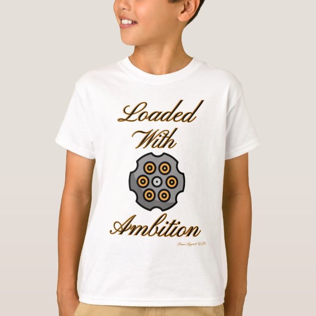 Ammo Apparel USA med Ambition Boy T Shirt (Framsida)