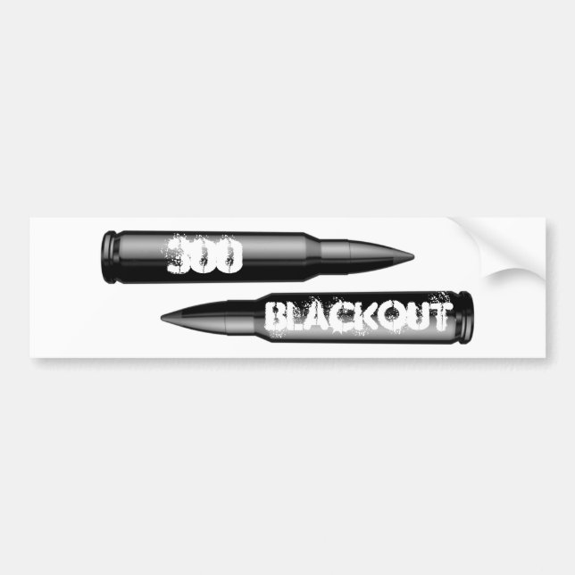 Ammo för 300 blackout bildekal (Framsidan)
