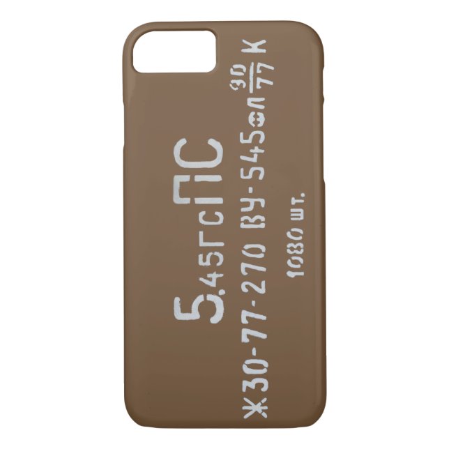 Ammo för 5.45X39 AK-74 kan iphone case Case-Mate iPhone Skal (Baksida)