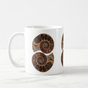 Ammonite Fossils Mugg