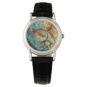 Ammonite Gem Fossil Watch Armbandsur