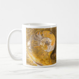 Ammonitefossil Kaffemugg