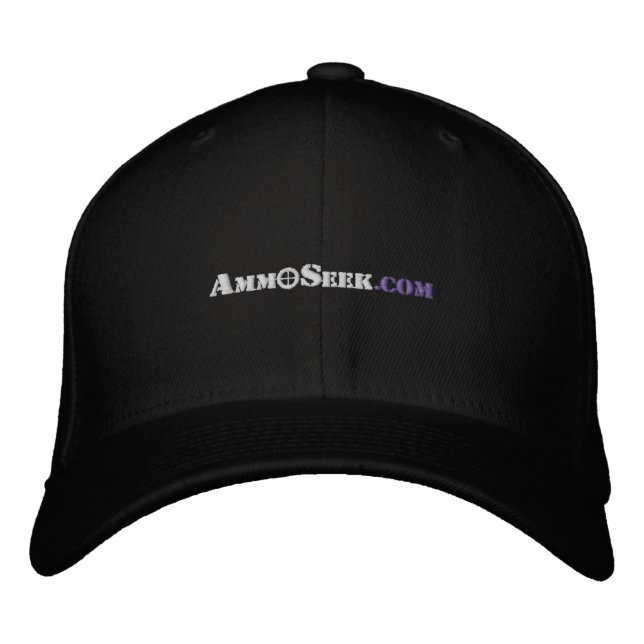 AmmoSeek Logotyp Hat Broderad Keps (Framsida)