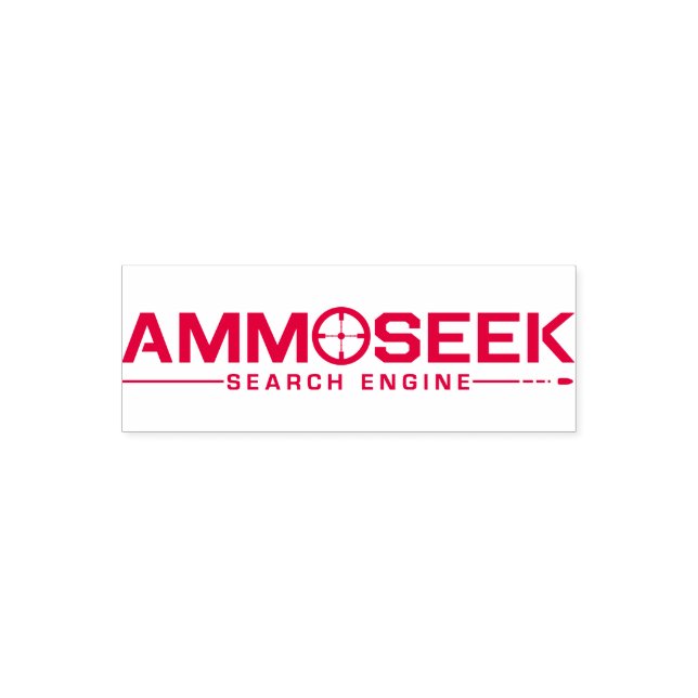 AmmoSeek Self-Inking Frimärke 2019 Självfärgande Stämpel (Design)