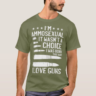 Ammosexuella punkter Kärlek Pro Gun Älskare Cool T Shirt